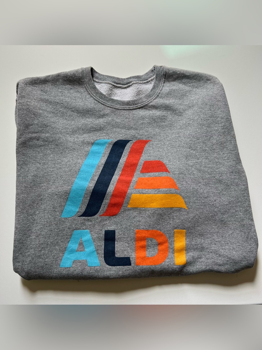 Aldi Gray Crewneck Sweatshirt